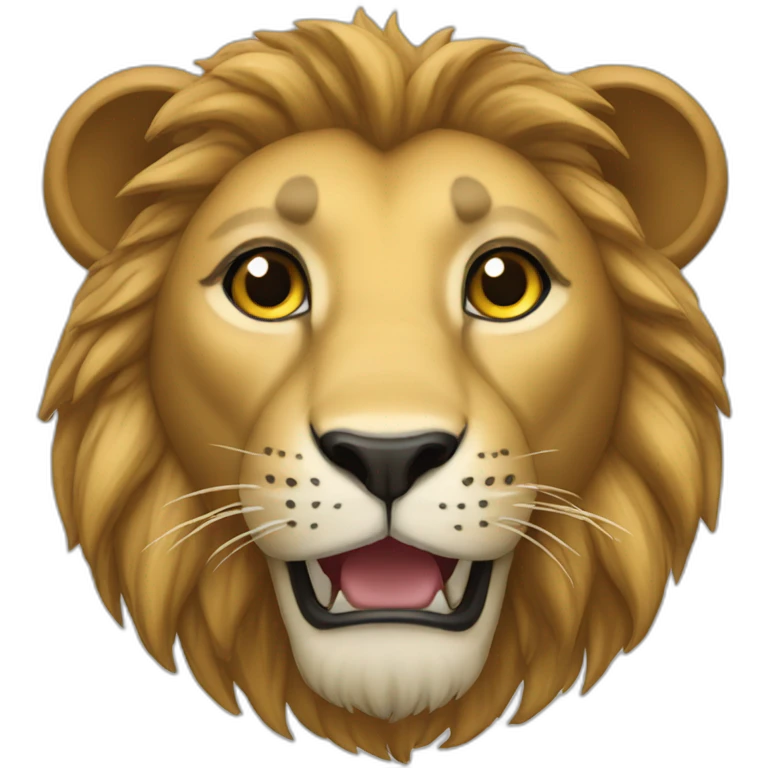 SUR UN LION emoji