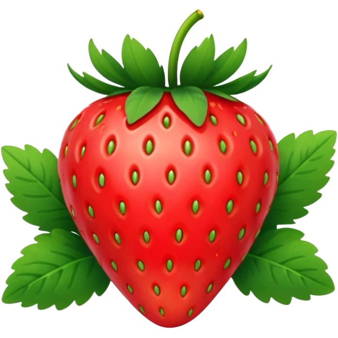싱싱한 딸기 emoji