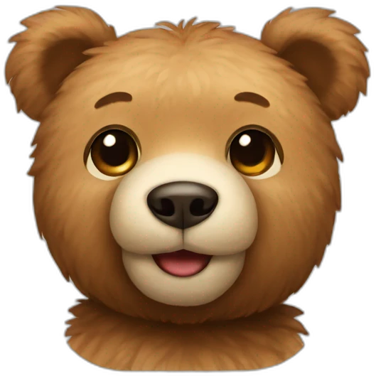 Teddy bear emoji