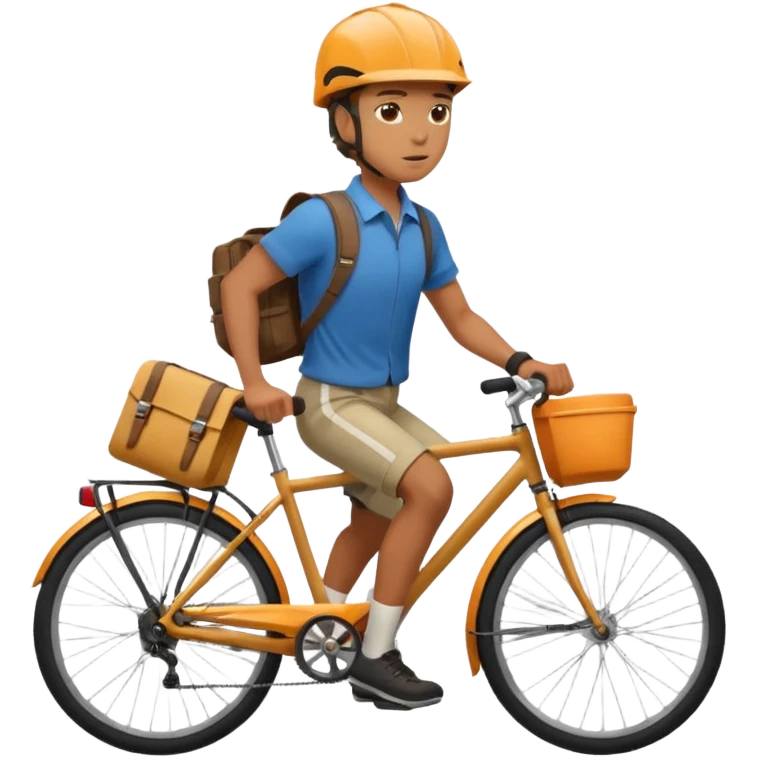 Urban Bike Courier emoji