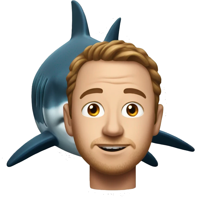 Shark with Elon
 emoji