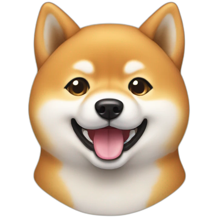 cute shiba inu emoji