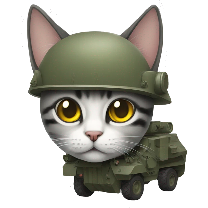 air defense Ukrainian cat emoji