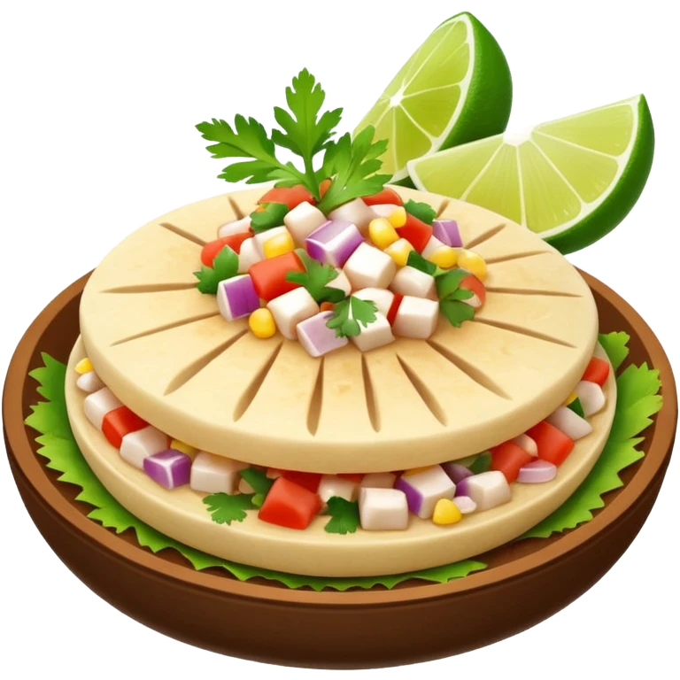 AREPA DE CEVICHE emoji