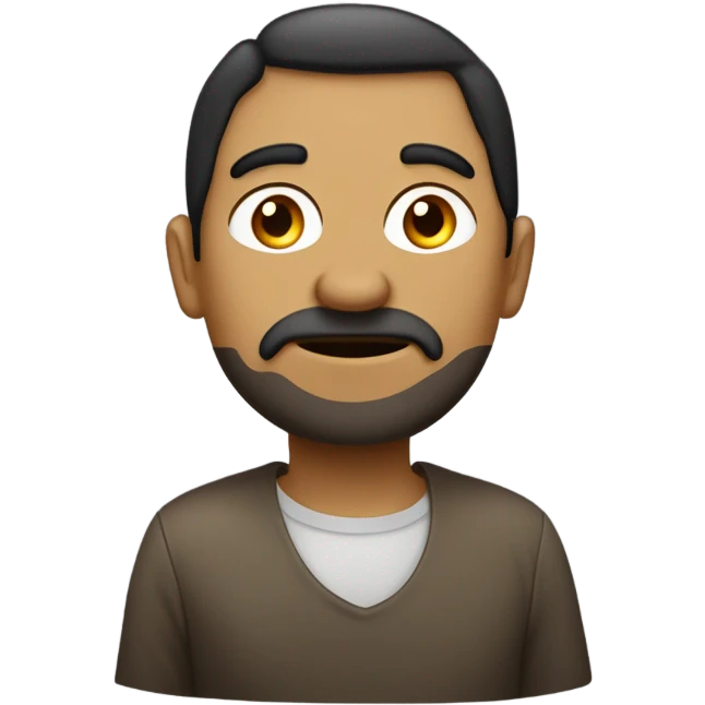 Fata cu păr scurt drep si negru  emoji