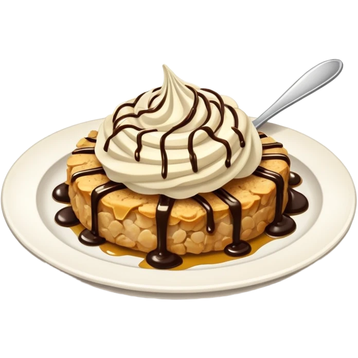Apple crisp chocolate emoji