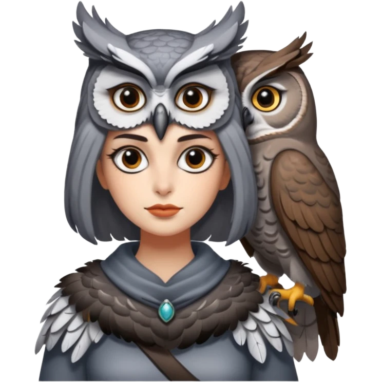 Chat x hiboux  emoji