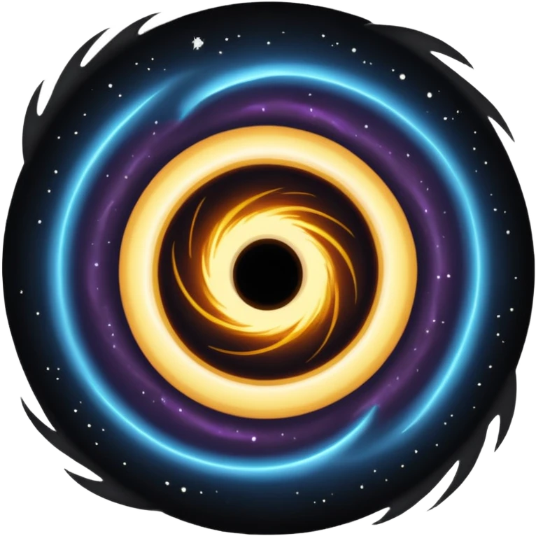 Black hole emoji