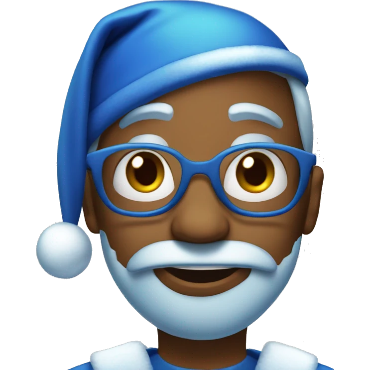 Blue Christmas  emoji