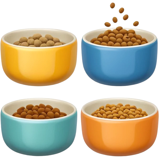 food bowls for pet emoji