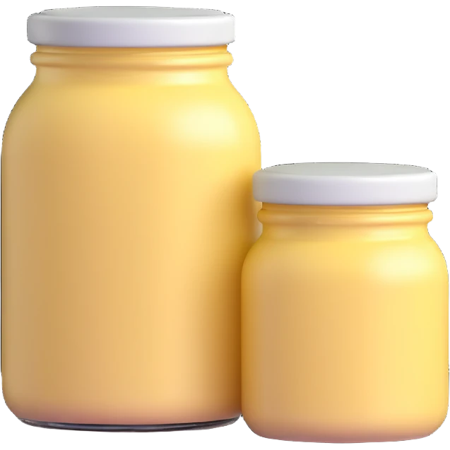 mayonnaise jar emoji