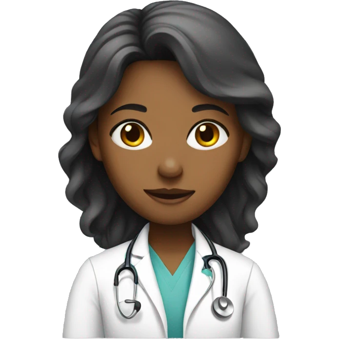 girl doctor emoji