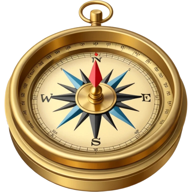 mundo, brujúla, emoji