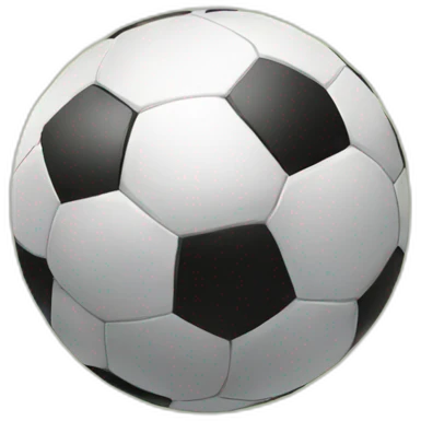 Soccer ball emoji