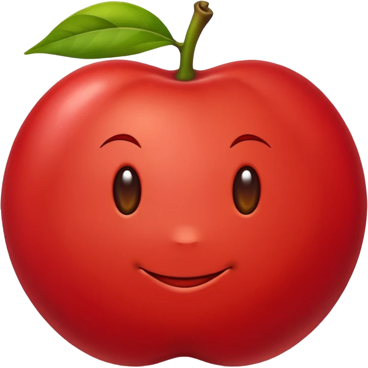 Eu quero um emoji de acerola normal, como todos os outros emojis de fruta emoji