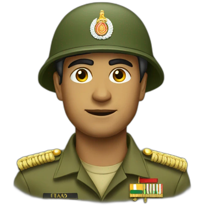 India army  emoji