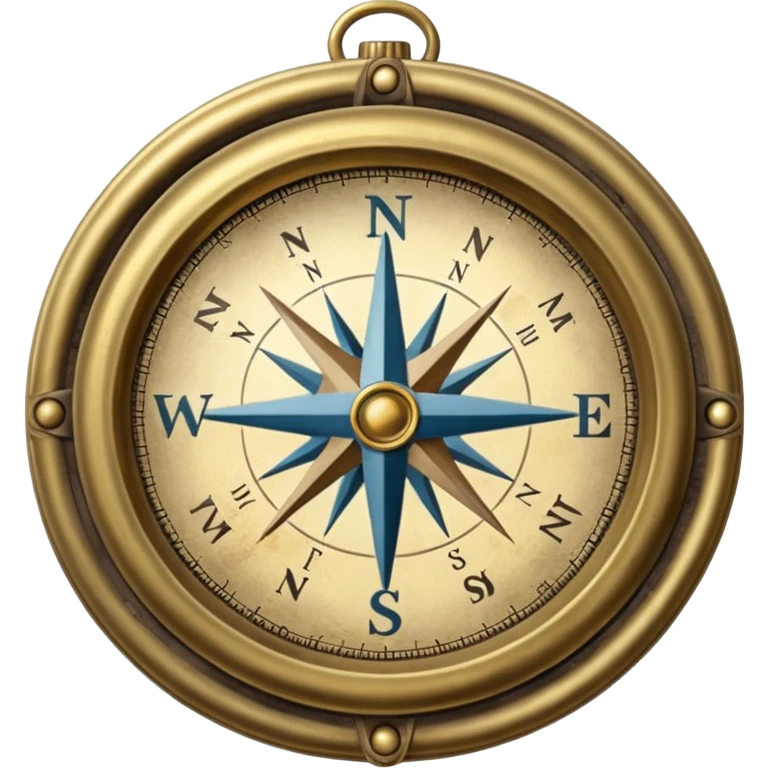Compass pointing north west emoji