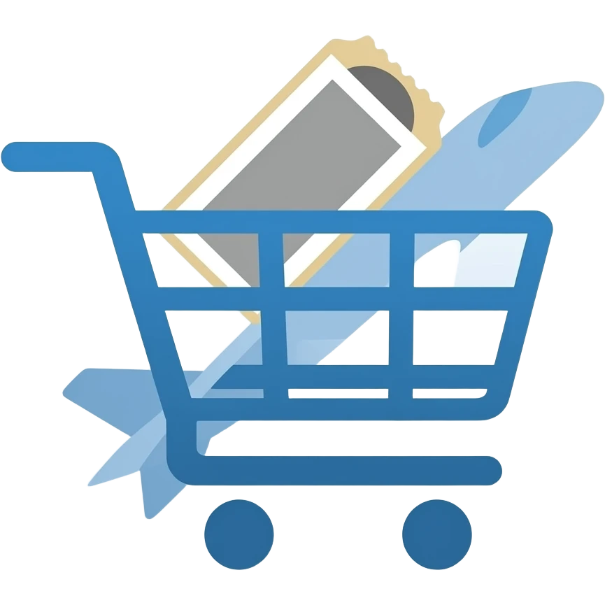 i want an app logo about purchase flight emoji