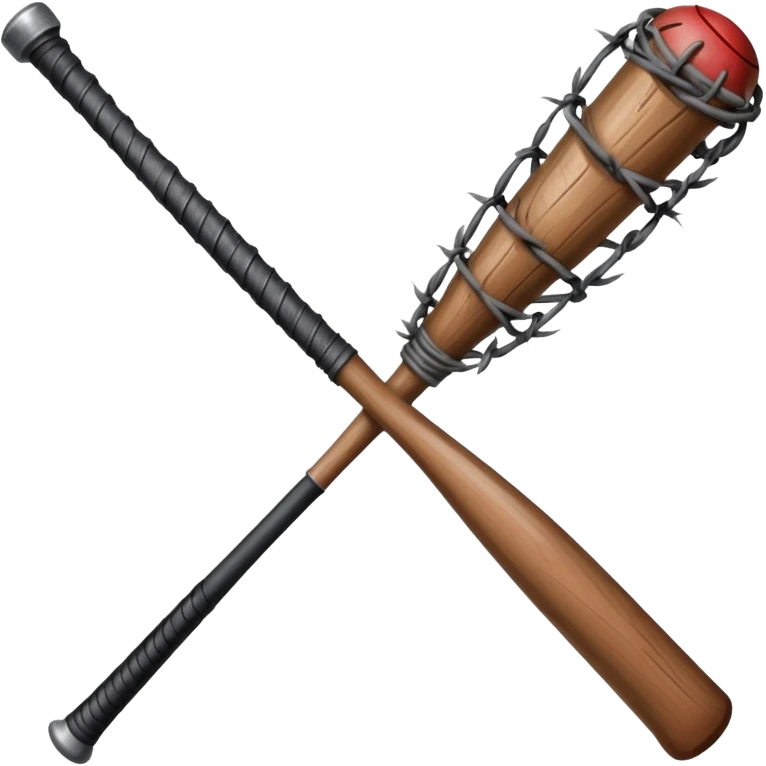negan smiths bat from the walking dead emoji