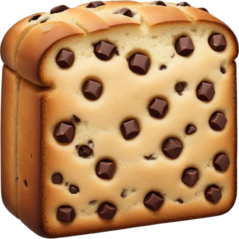 Chocolate chip bread emoji