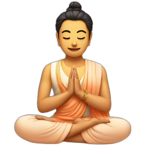 Hindi namaste emoji