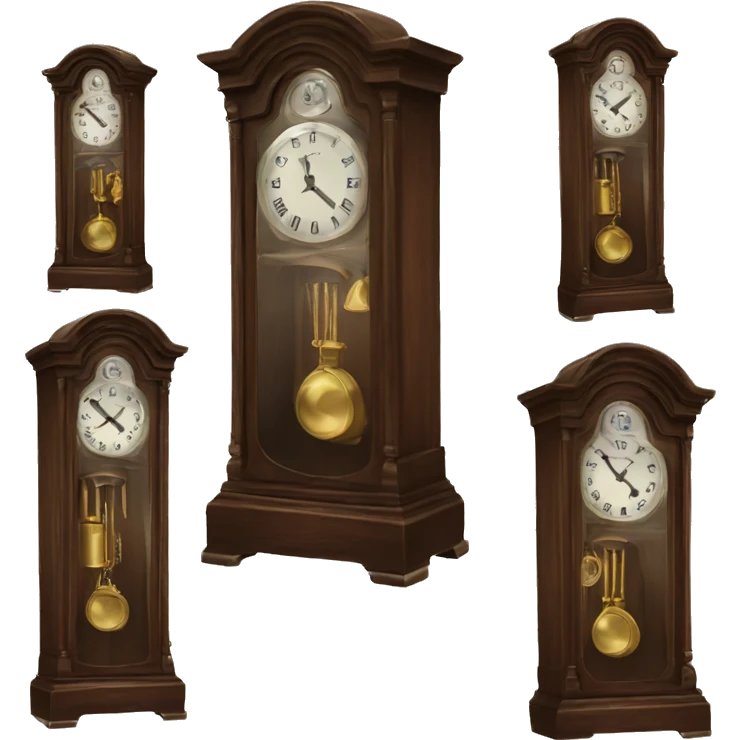 grandfather clock emoji