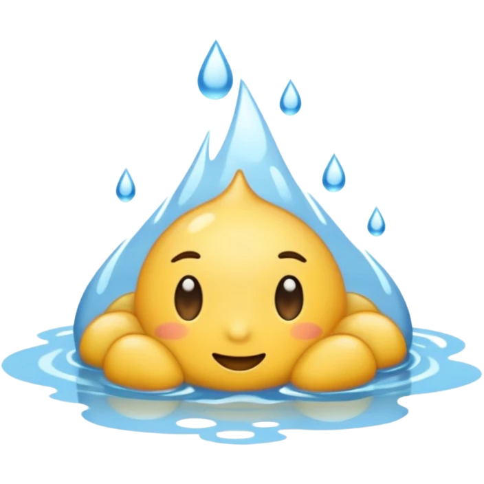 puddle of water emoji