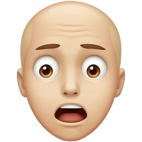 Mouth slightly open, eyes looking upward in a desperate search for lost thoughts. emoji