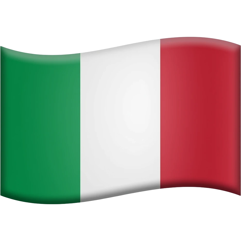 italia 3D flag emoji