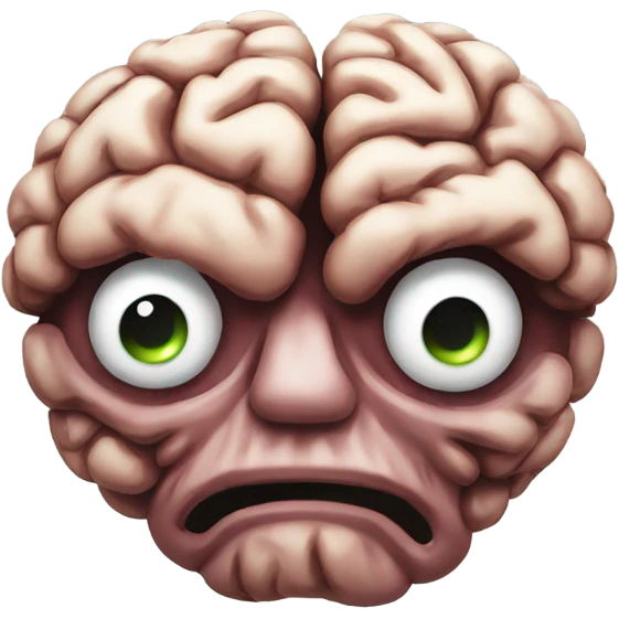 rotting brain emoj emoji