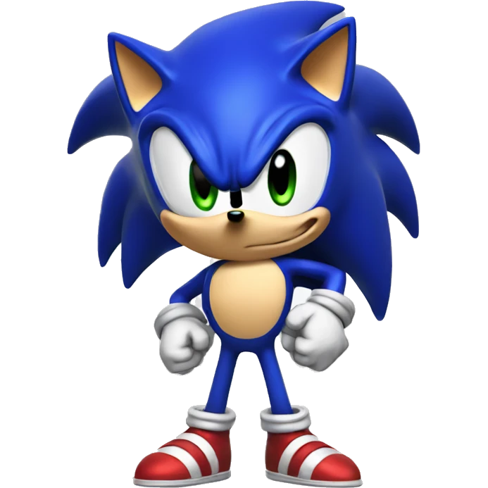 Amo un emoji de Sonic el erizo emoji