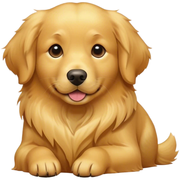 Golden retriever  emoji