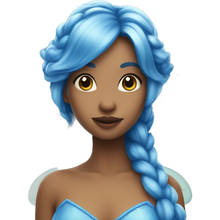 Blue fairy  emoji