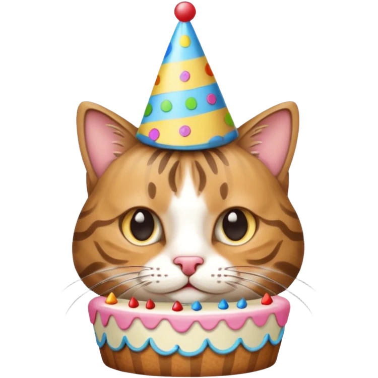 cat's Birthday🐈 emoji