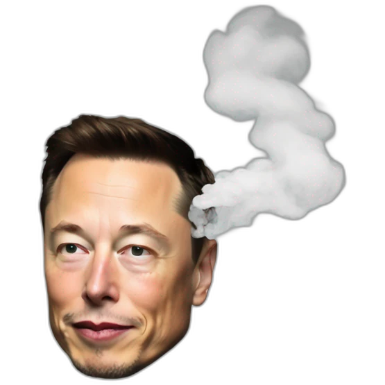 Elon musk smoke emoji