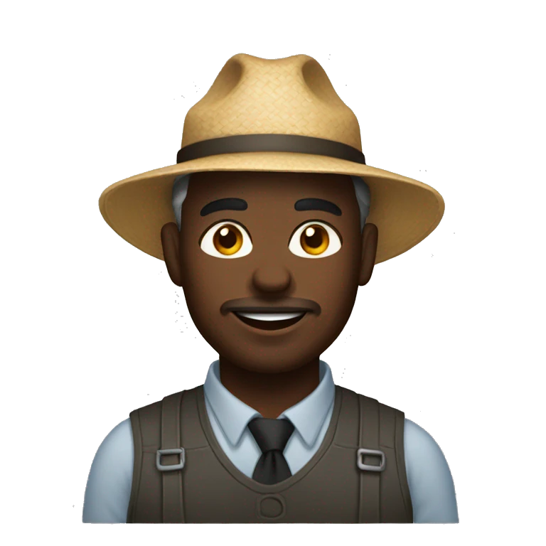 black farmer emoji