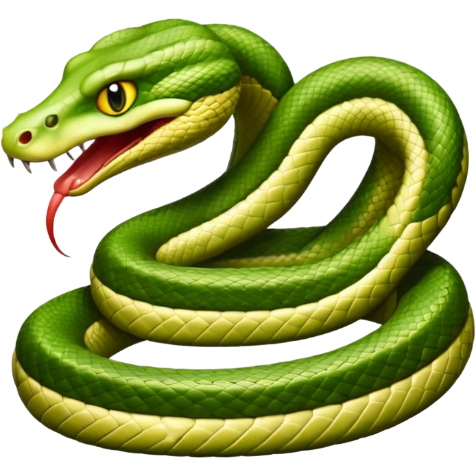  Snek five mouth emoji