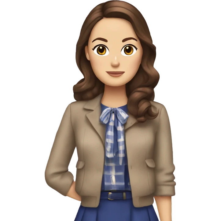 Blair Waldorf outfit  emoji