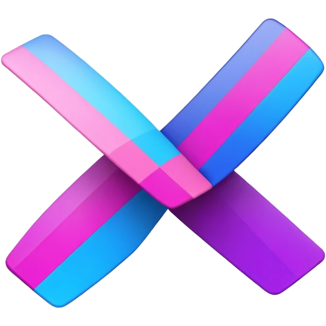 Bi flag emoji