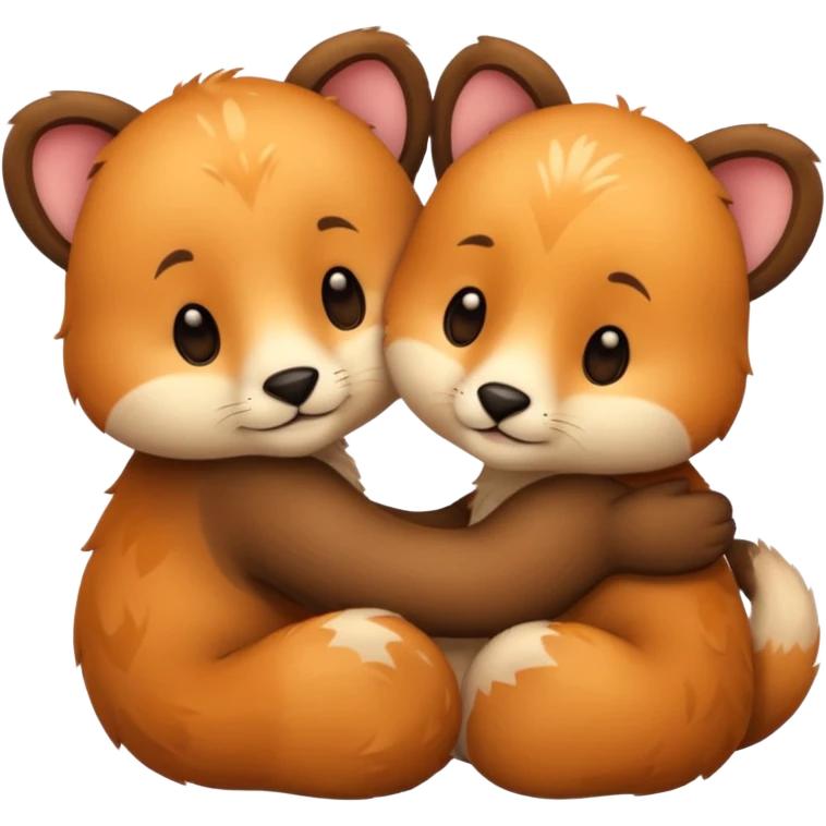 2 animaux amoureux emoji