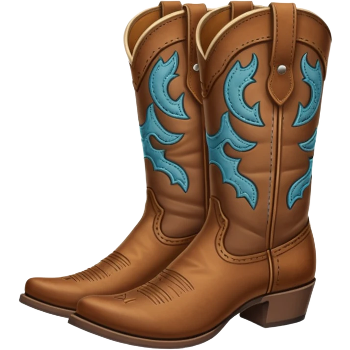 Cowboy boots emoji