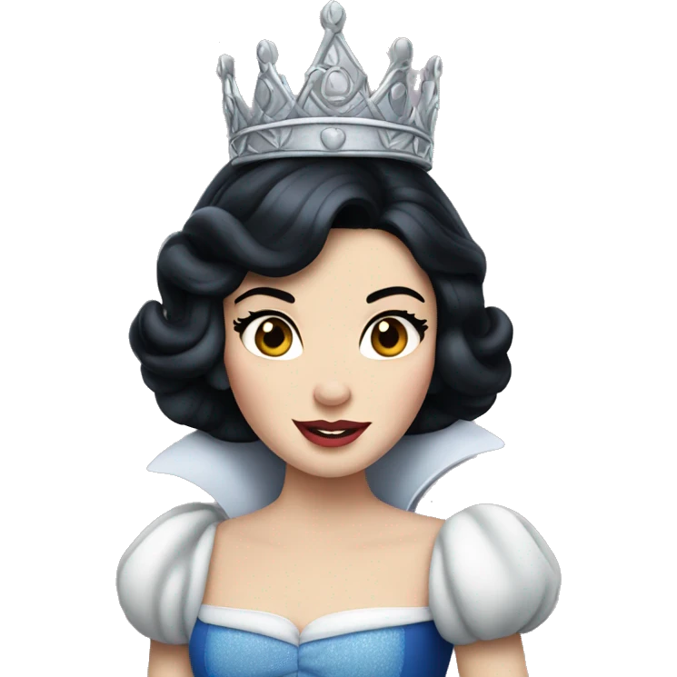 princess snow white  emoji