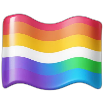 toothpaste gay flag emoji