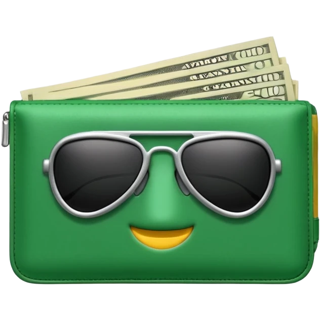 Aviator money emoji, wallet full of cash, casino vibe, premium 3D emoji style, clean, no background
 emoji