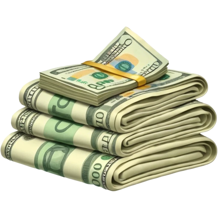 MONEY UNDER THE BLANKET emoji