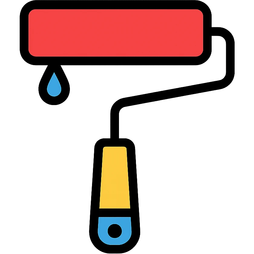 paint roller icon emoji