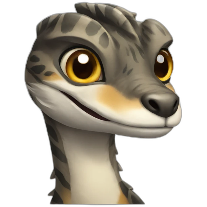 kitty cat velociraptor emoji