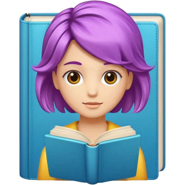 Corte de pelo libro emoji