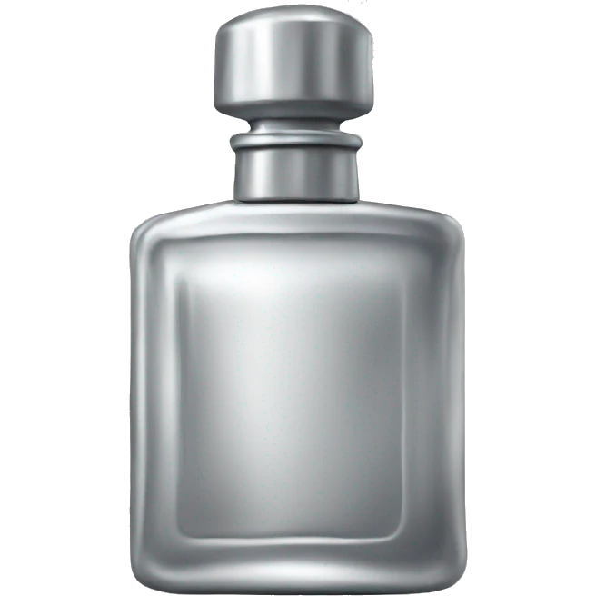 Silver cologne emoji