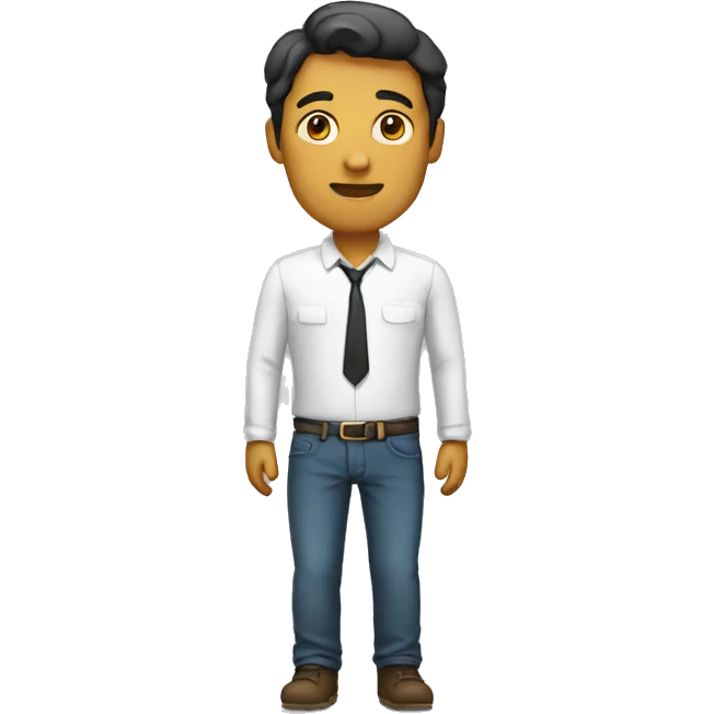 Standing men emoji